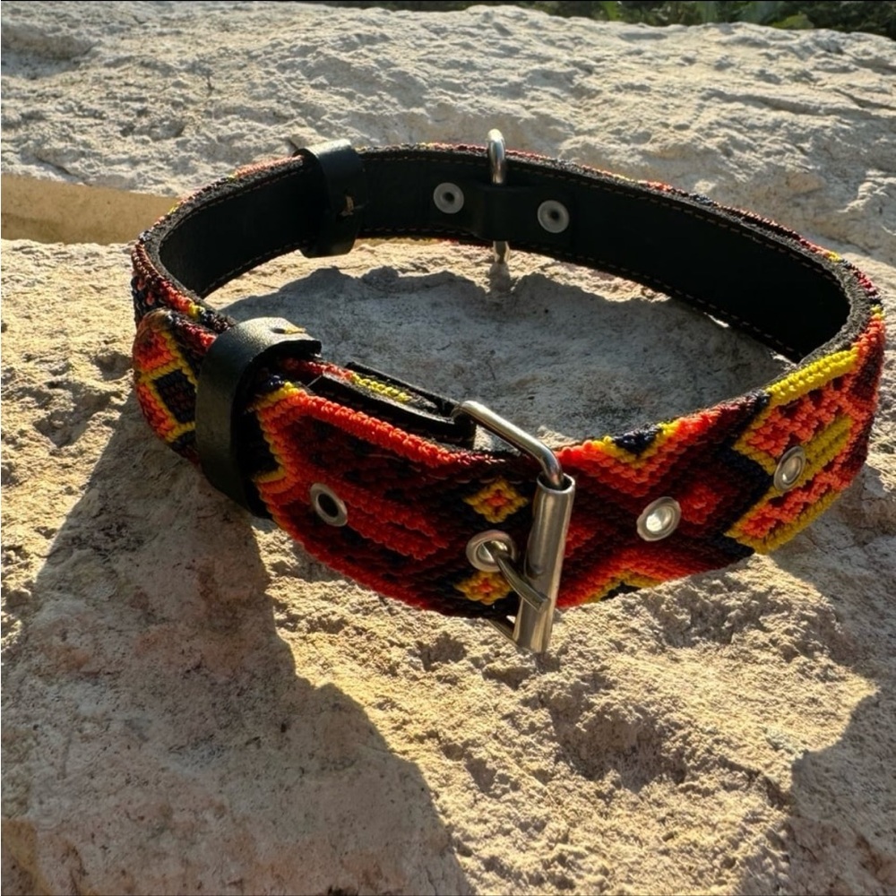 Artisan Leather Dog Collar